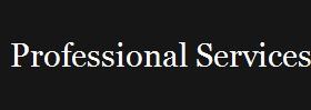 Professional Services